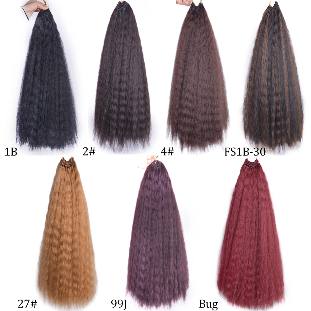 22 дюйма 3X влажные волнистые объемные вязаные синтетические косички волосы на