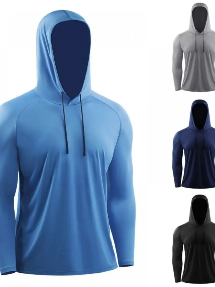 

Men'S Autumn Casual Shirt Quick-Drying T-Shirt Long-Sleeved Fitness Sportswear Slim Top