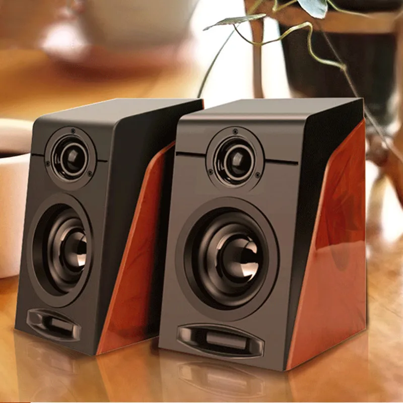 B HiFi ПК компьютер Boombox ноутбук USB2.0 мини сабвуфер динамика звук динамик музыка Altavoz portatil De Gran Potencia F4027C - Цвет: B