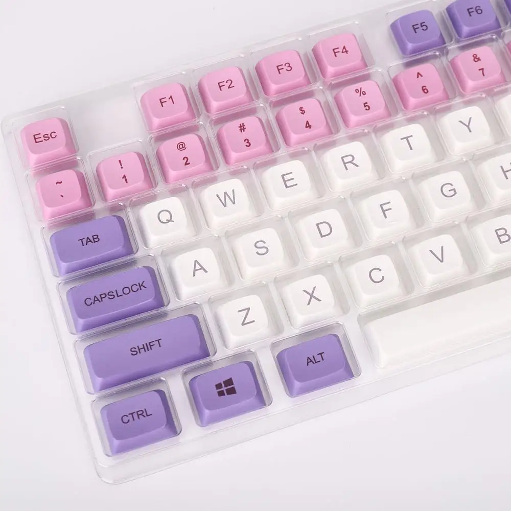 134 ключ Hana краски под шар Форма PBT похож на XDA для Клавиатура MX 104 87 61 которая