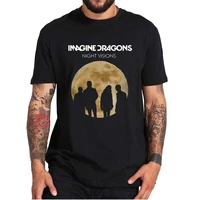 imagine dragons night visions classic album t shirt pop rock music band essential tee tops 100 cotton gift for fans