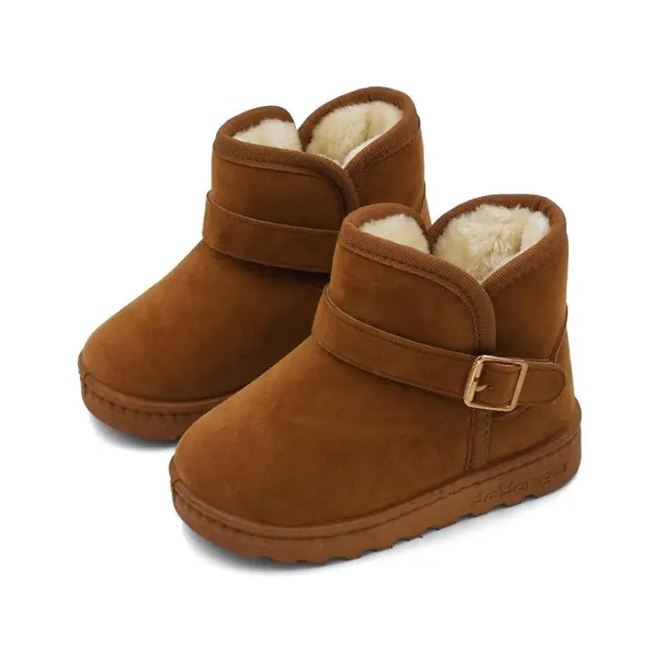 Модная детская повседневная обувь детские ботинки Martin для мальчиков и девочек