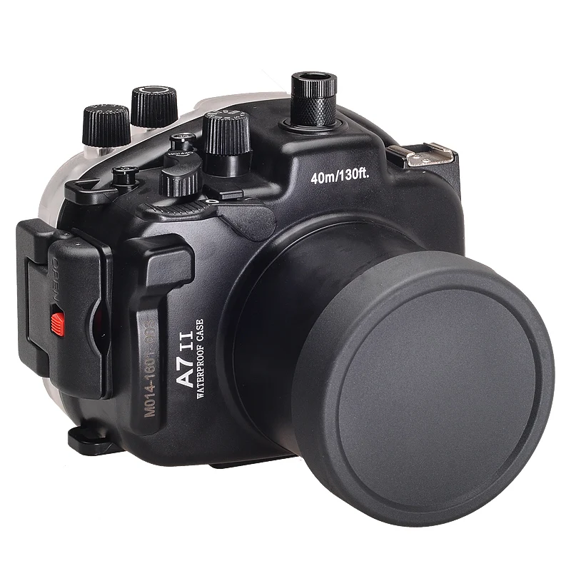 Водонепроницаемый корпус для подводной Камеры Sony A7 II A7s A7r Mark 28 70 ILCE 7 ii мм A7M2 Meikon 40 м