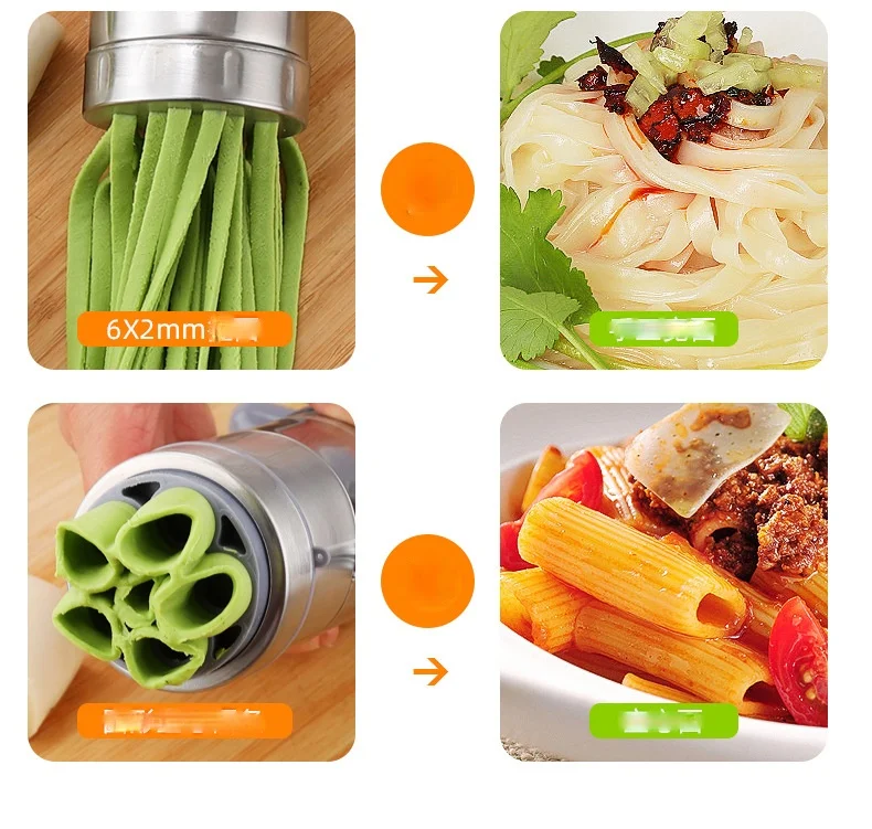 Ручная Бытовая Небольшая пресс для лапши из нержавеющей стали соковыжималка