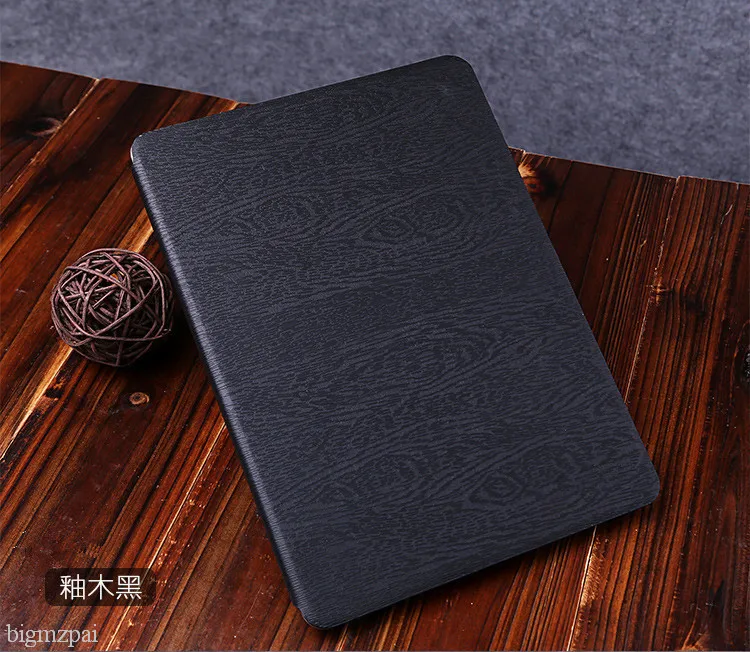 Классический деловой чехол-подставка из искусственной кожи под дерево для Apple ipad