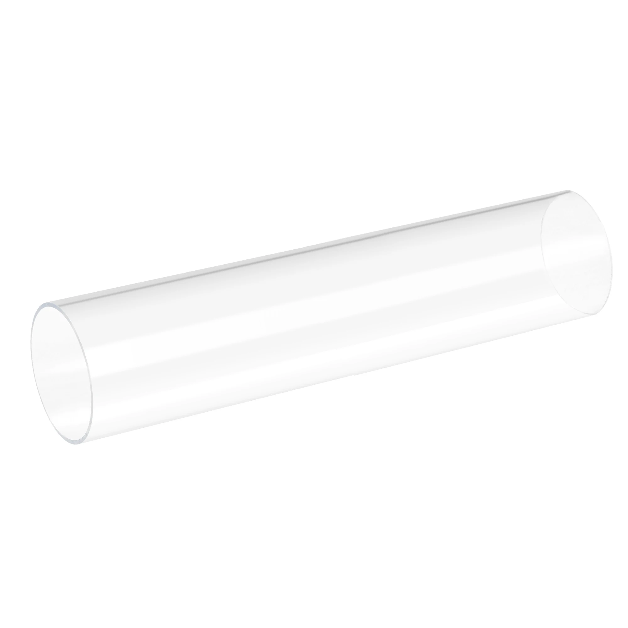 

Uxcell Acrylic Pipe Rigid Round Tube Clear 41mm ID 45mm OD 200mm for Lamps and Lanterns,Water Cooling System 2 Pcs