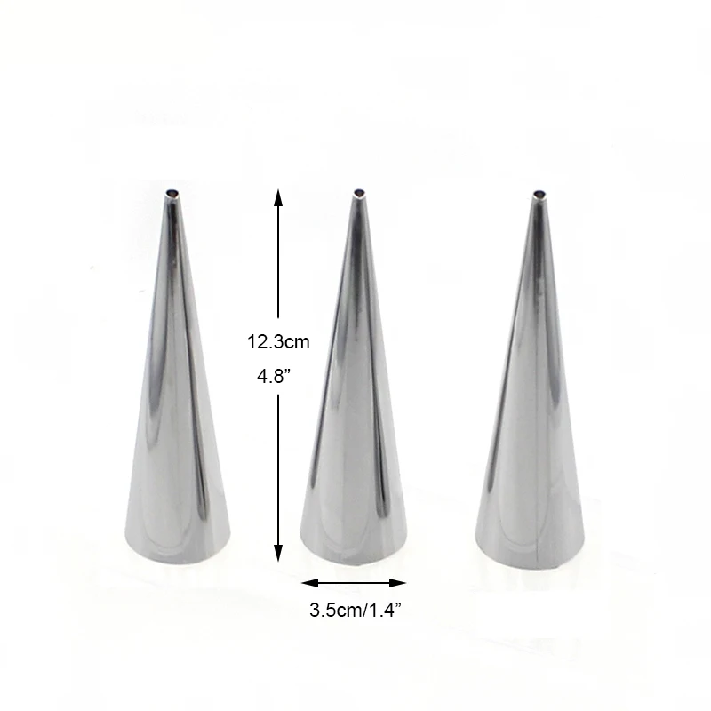 Спиральные круассаны из нержавеющей стали 5 шт./компл. формы для Круассанов в