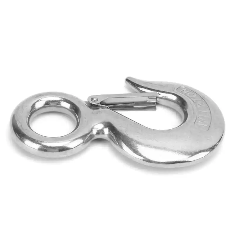 

Скользящий подъемный крючок из нержавеющей стали, скользящий крючок с защитным глазком, скользящий крючок с безопасной работой для инженер...