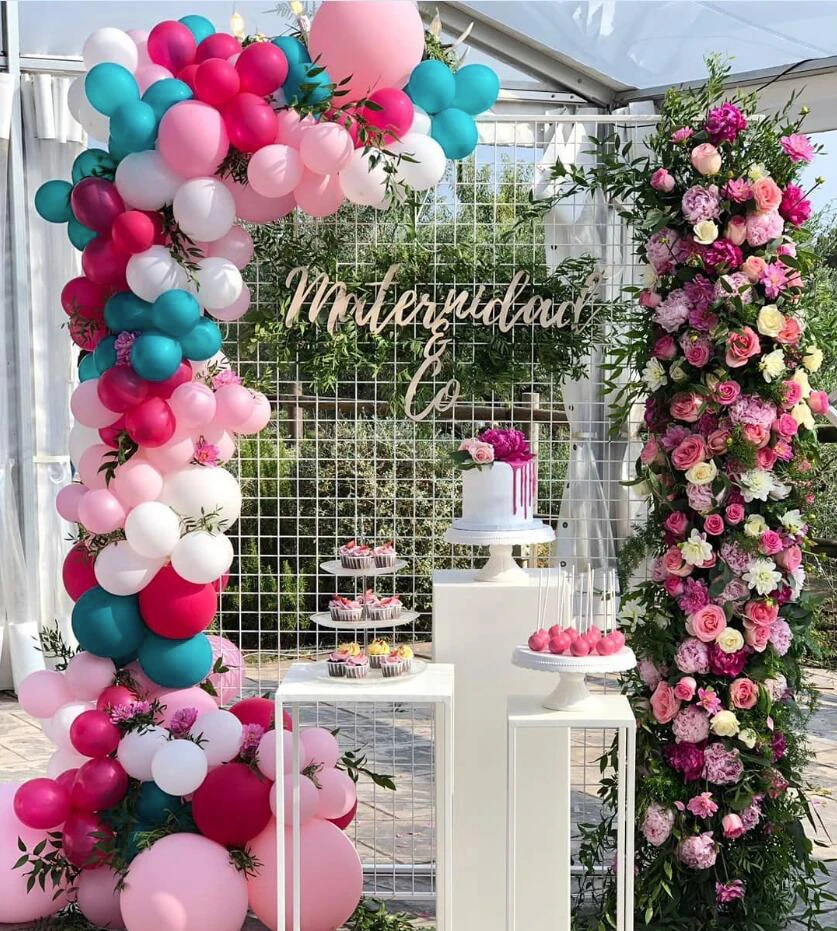 100 шт 5 дюймовые латексные воздушные шары всех цветов красного розового украшения