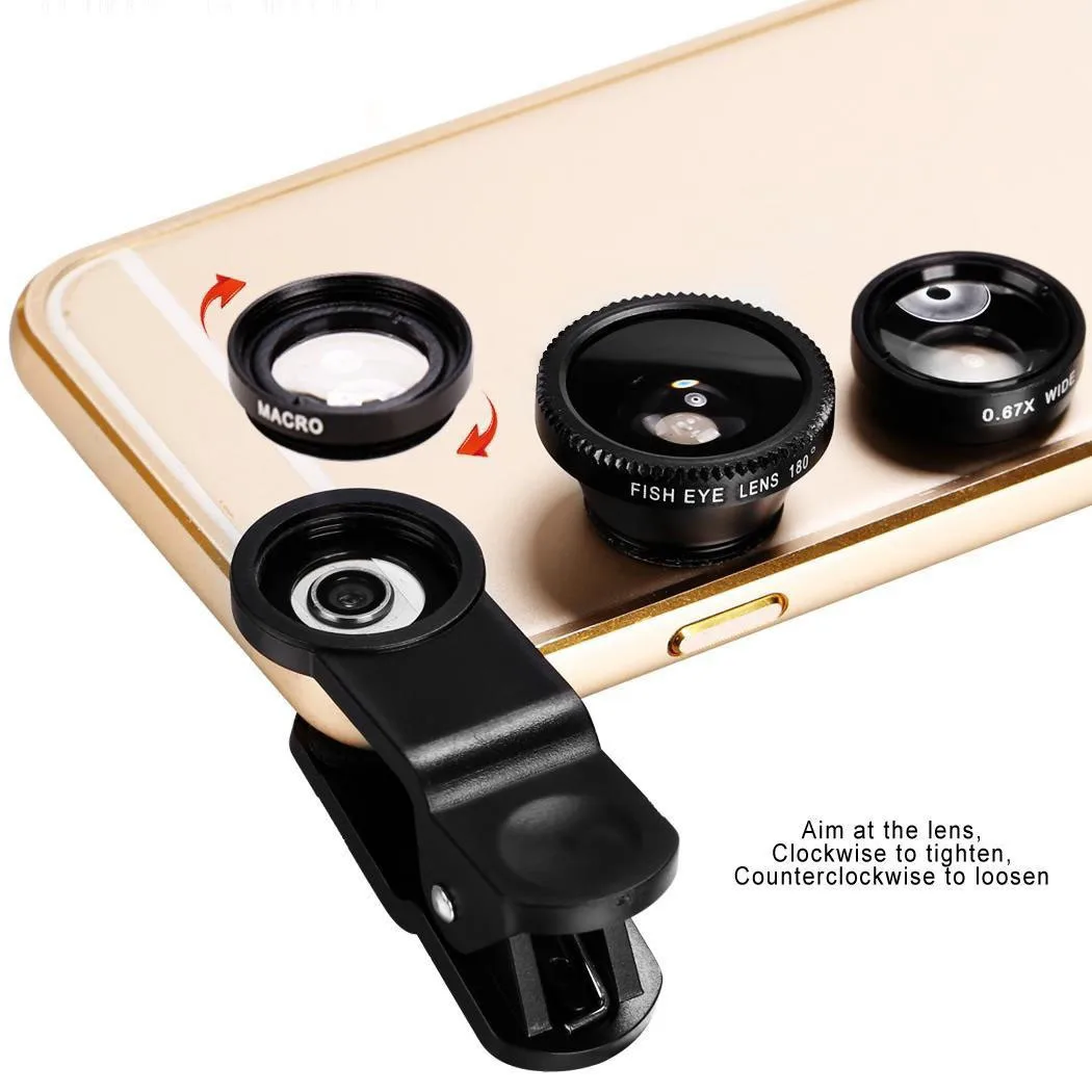 Очко рыбы объектив широкоугольный макро-фишай зум для iphone 7 8 плюс XS Max X мобильный телефон камера kit ojo de pez para movil on.