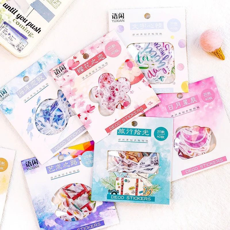 

1set/1lot Kawaii Stationery Stickers Snack SchoolWind Diary Planner Decorative Mobile Stickers Scrapbooking DIY Craft Stickers