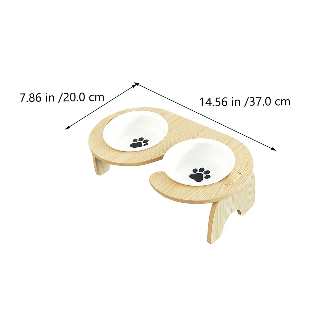 

1Pc Detachable Dog Eating Bowl Durable Pet Food Container Chic Pet Feeder