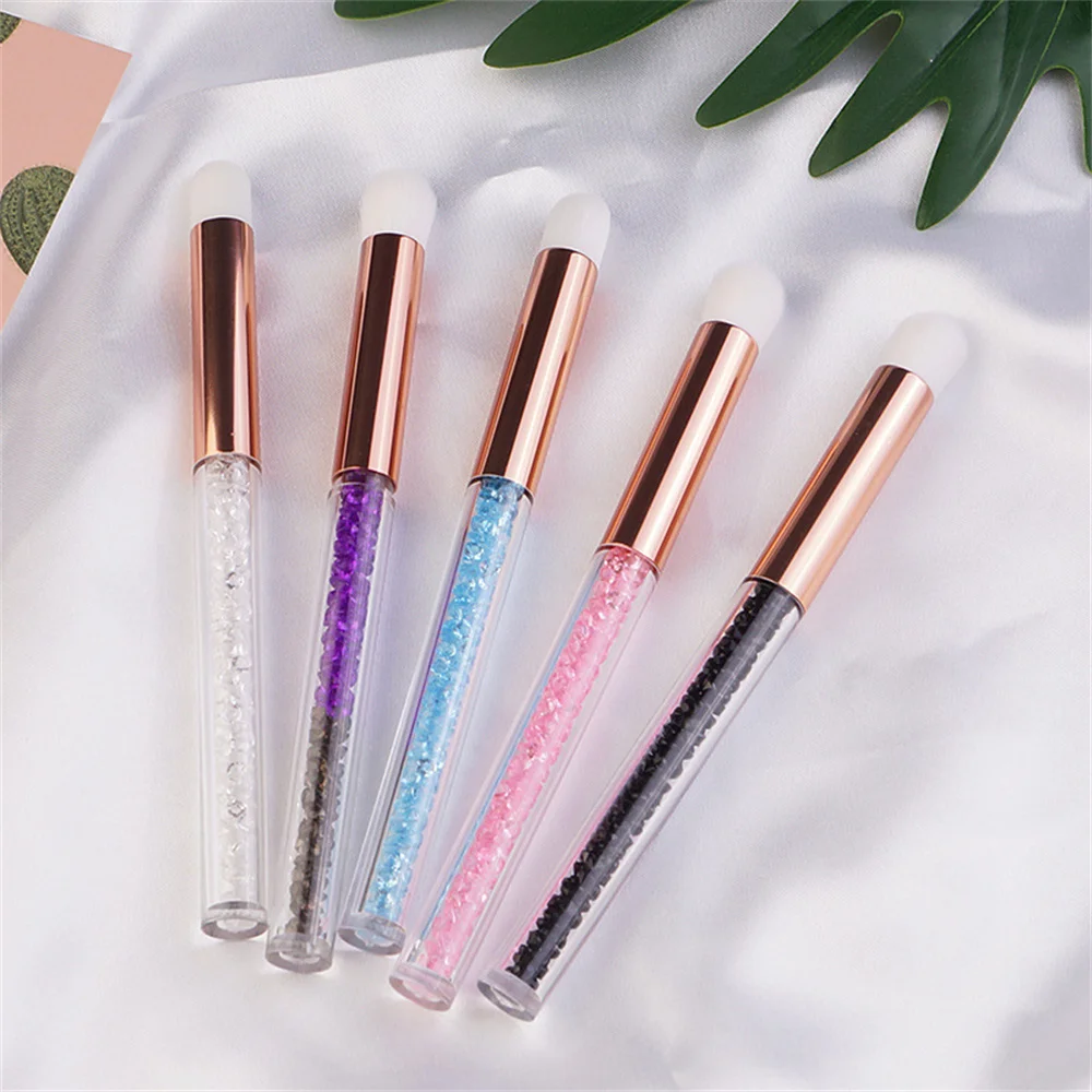 

New Man-made Fiber Wool Cleaning Brush Crystal Eyelash Makeup Cleaning Brush Skin Care Makeup Tools Durable Wear-resistant