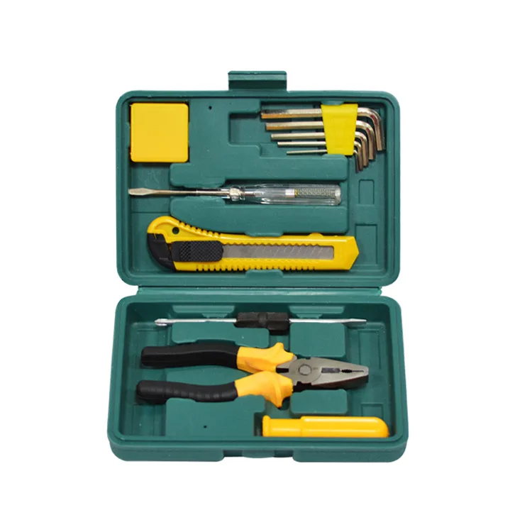 Дешево Ящик для хранения, органайзер, большой инструмент для автомобиля, 12 шт., набор инструментов для механического ремонта, гаражного хранения, я...