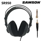 SAMSON SR950 профессиональные студийные наушники для монитора, динамическая гарнитура, закрытые наушники для записи, мониторинга игры, DJ