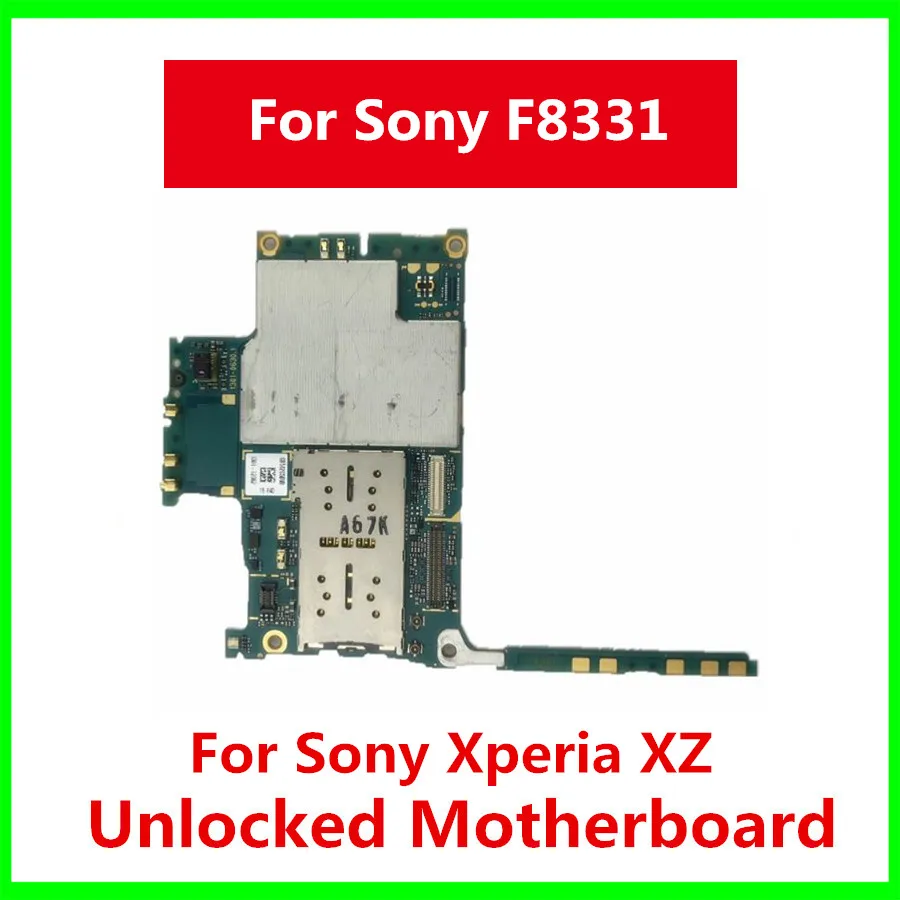 Оригинальная материнская плата для Sony Xperia XZ F8331 разблокированная Логическая с
