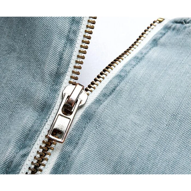 Женское джинсовое платье летнее с круглым вырезом украшенное бисером большие