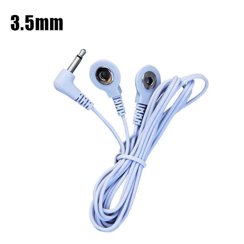 Сменные электродные свинцовые провода соединительные кабели 2 5/3 5 мм вилка для TENS