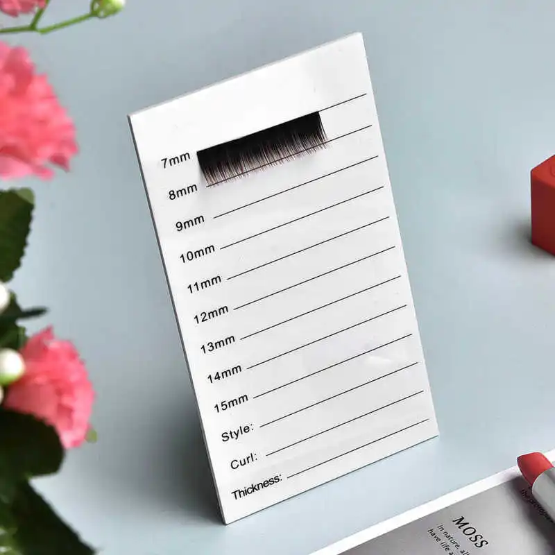 Держатель для наращивания ресниц акриловая подставка пластина рук Палетка |