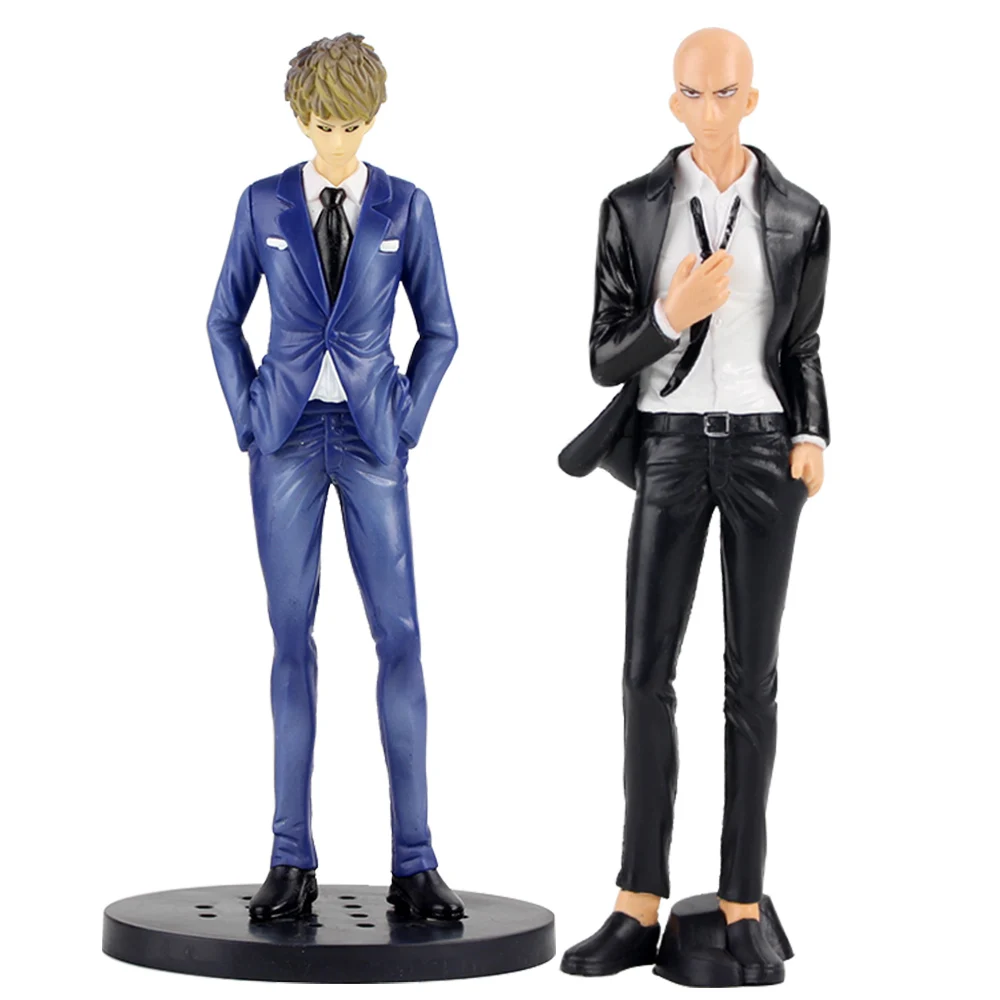20/24 см DXF 2 шт. один дырокол человек Genos Сайтама сенсей ПВХ фигурки игрушки синий