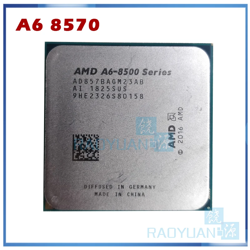 AMD A6 Series 8570 3 5 ГГц 65 Вт двухъядерный процессор AD875BAGM23AB разъем AM4|Процессоры| |