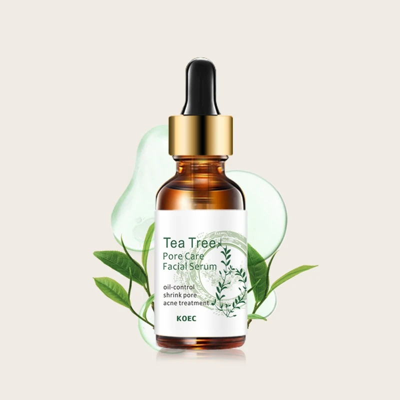 

Сыворотка для лица с изображением чайного дерева, против старения, подтягивает морщины, укрепляет, увлажняет, очищает поры, 30 мл