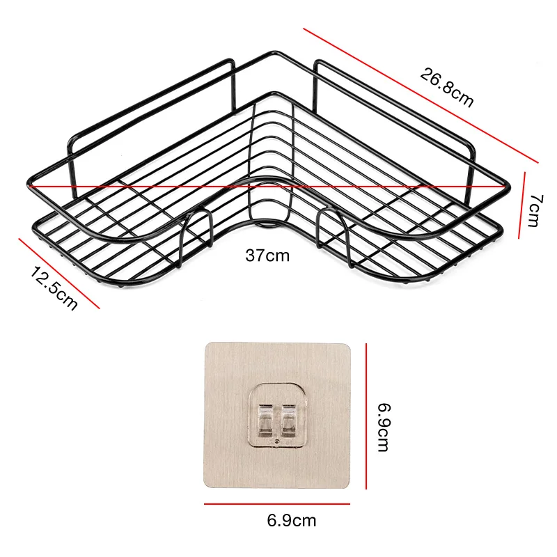 Полка для ванной комнаты кухонная рама полки душа стеллаж хранения шампуня из