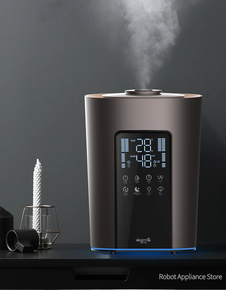 Увлажнитель Xiaomi 5L будет емкость на воде интеллект Постоянная Влажность очищает увеличение влажной бытовой спальни