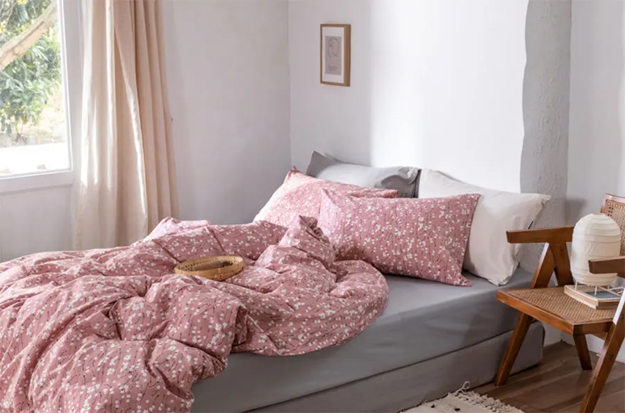 

Flower babysbreath bedding set teen kid,twin full queen king cotton single double home textile bed sheet pillow case quilt cover