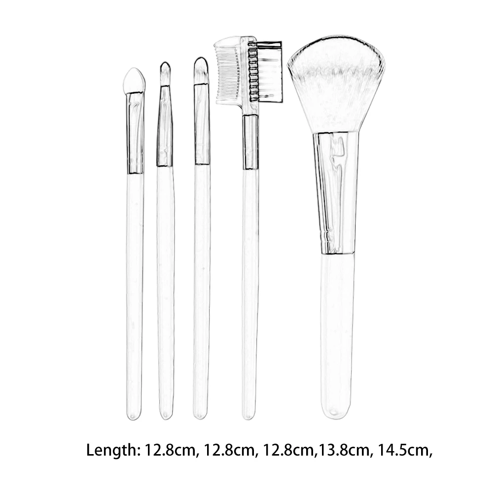 20 шт./компл. Профессиональные кисти для макияжа кисть растушевки тени Пудра