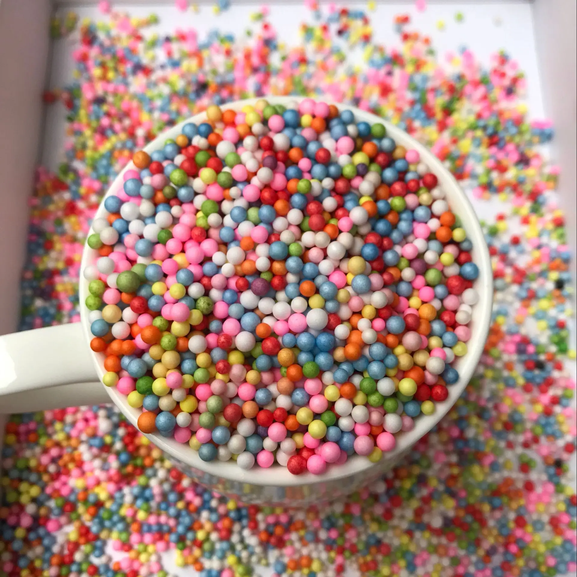 2-8 мм мини-шарики из пенопласта бутылочка сделай сам Снежная грязь аксессуары