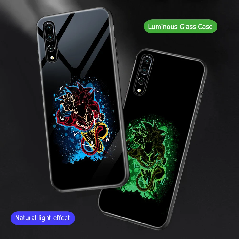 ciciber Dragon Ball for Huawei P30 P20 Lite Pro Mate 20 Nova 3e 4e Tempered Glass Cases Cover Honor 10 Fundas |