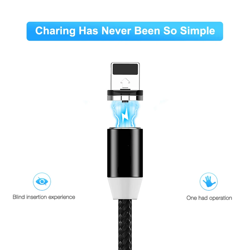 Универсальный Магнитный кабель для Xiaomi huawei всех телефонов Micro Jack хорошего качества 3A провод для быстрого заряда основной кабель Поддержка OTG