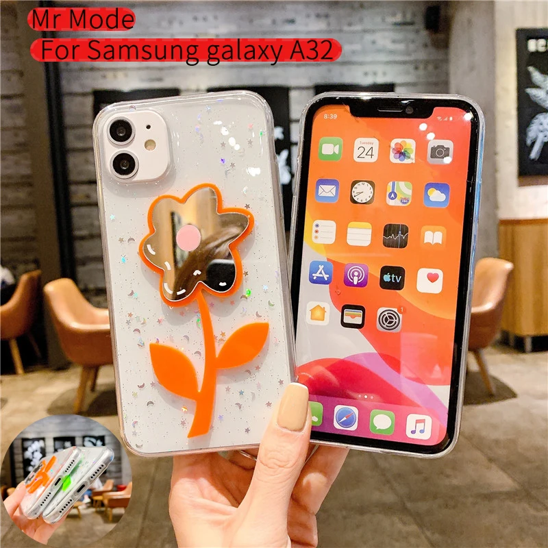 Защитный чехол мягкий для Samsung Galaxy Note 20 10 Pro S20 S10 S9 Plus Прозрачный блестящий