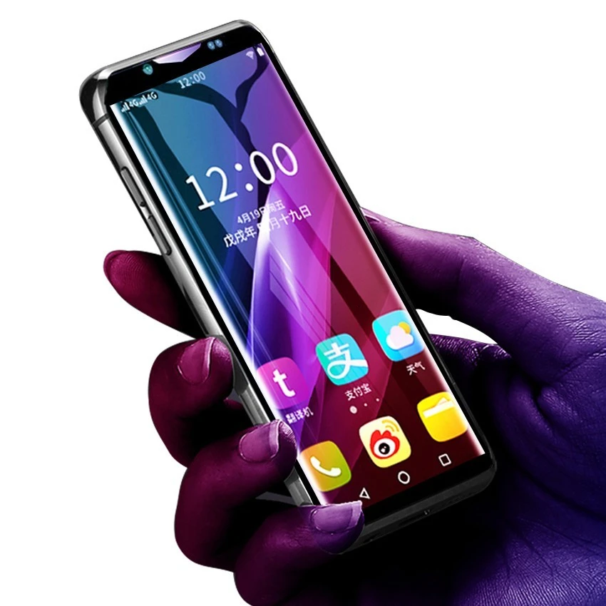 Поддержка Google Play 3 46 "маленький мини мобильный телефон android 8 1 MTK6739