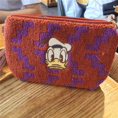 Clutch Клатч с рисунком Минни, Дейзи, Дональд Дак, косметичка, красивый чехол, сумка-мессенджер, женская кожаная сумка на ремне, сумки через плечо для женщин - Цвет: Clutch