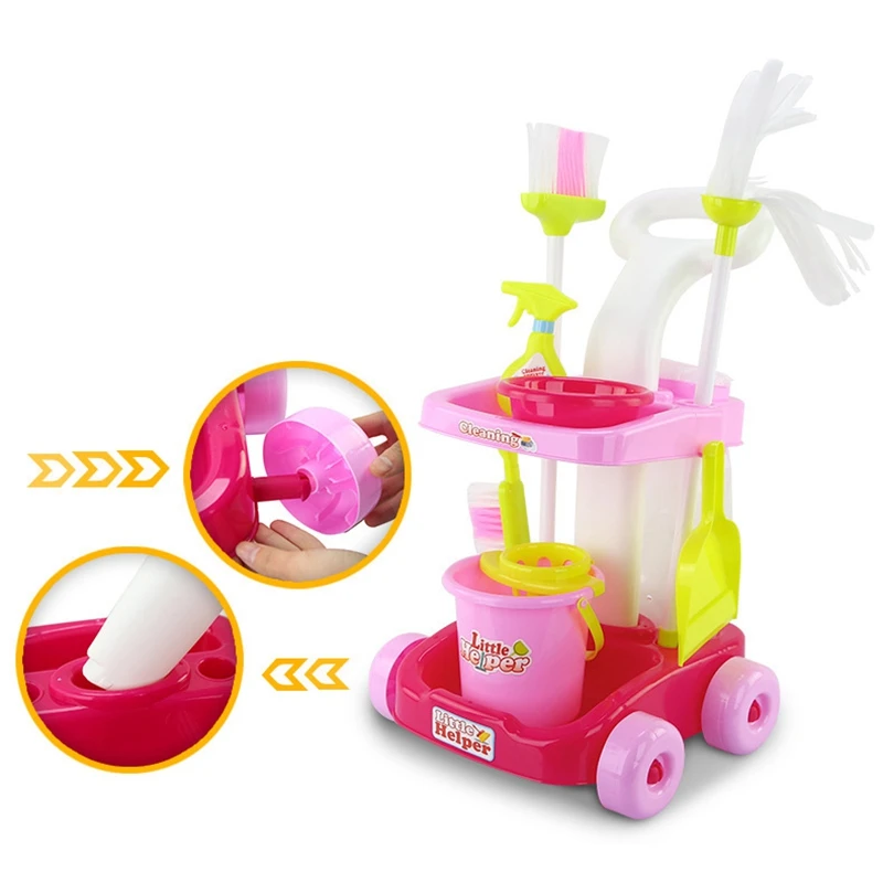 Детский набор для уборки маленький помощник малышей игрушка ролевых игр Набор