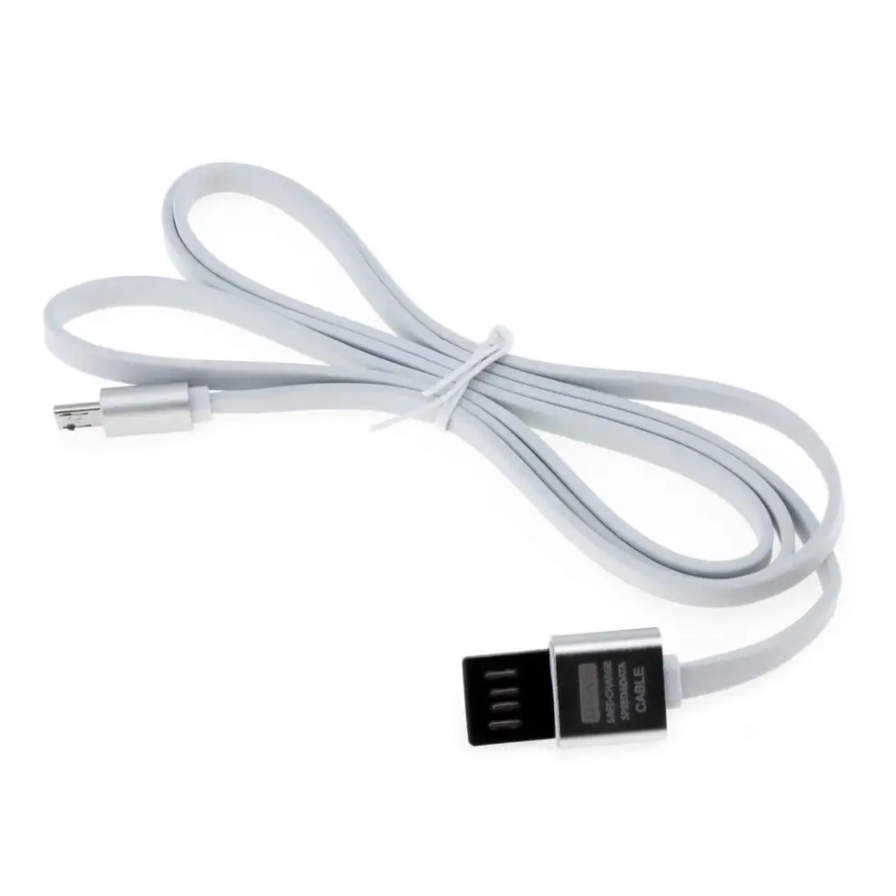 DiGiYes USB кабель двусторонний Реверсивный USB 2,0 плоский без запутывания Синхронизация и быстрая зарядка шнур для устройств с микро интерфейсом