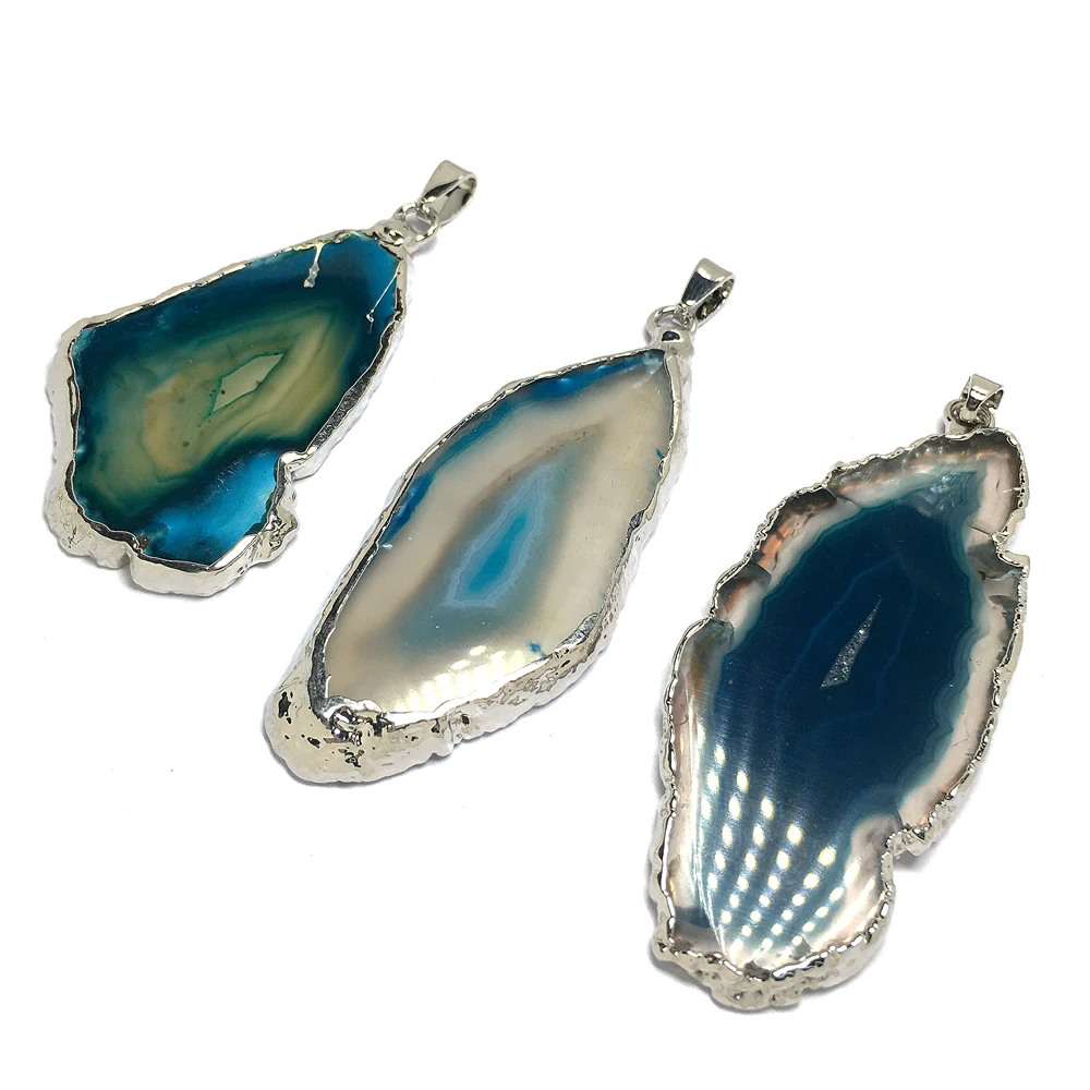 Подвеска из натурального камня для изготовления ювелирных изделий ожерелье