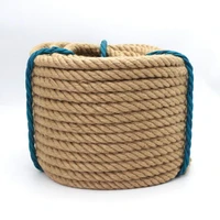 20mm 3 10m jute rope cords twine rope natural hemp cord home diy decoration cat pet scratching decking art craft