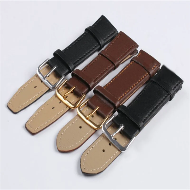 

Кожаный ремешок для часов с крокодиловой текстурой