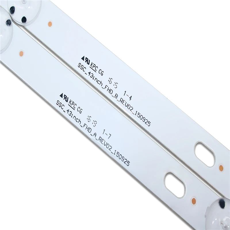 Новый комплект из 6 светодиодный ных лент для подсветки LG 43LH5700 43LH51_FHD_A 43LH51_FHD_B