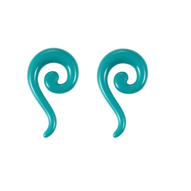 

54PCS Acrylic Ear Gauges Spiral Taper Set Flesh Tunnels And Plugs Ear Stretchers Snail Piercing kit Piercing Oreja Dilataciones