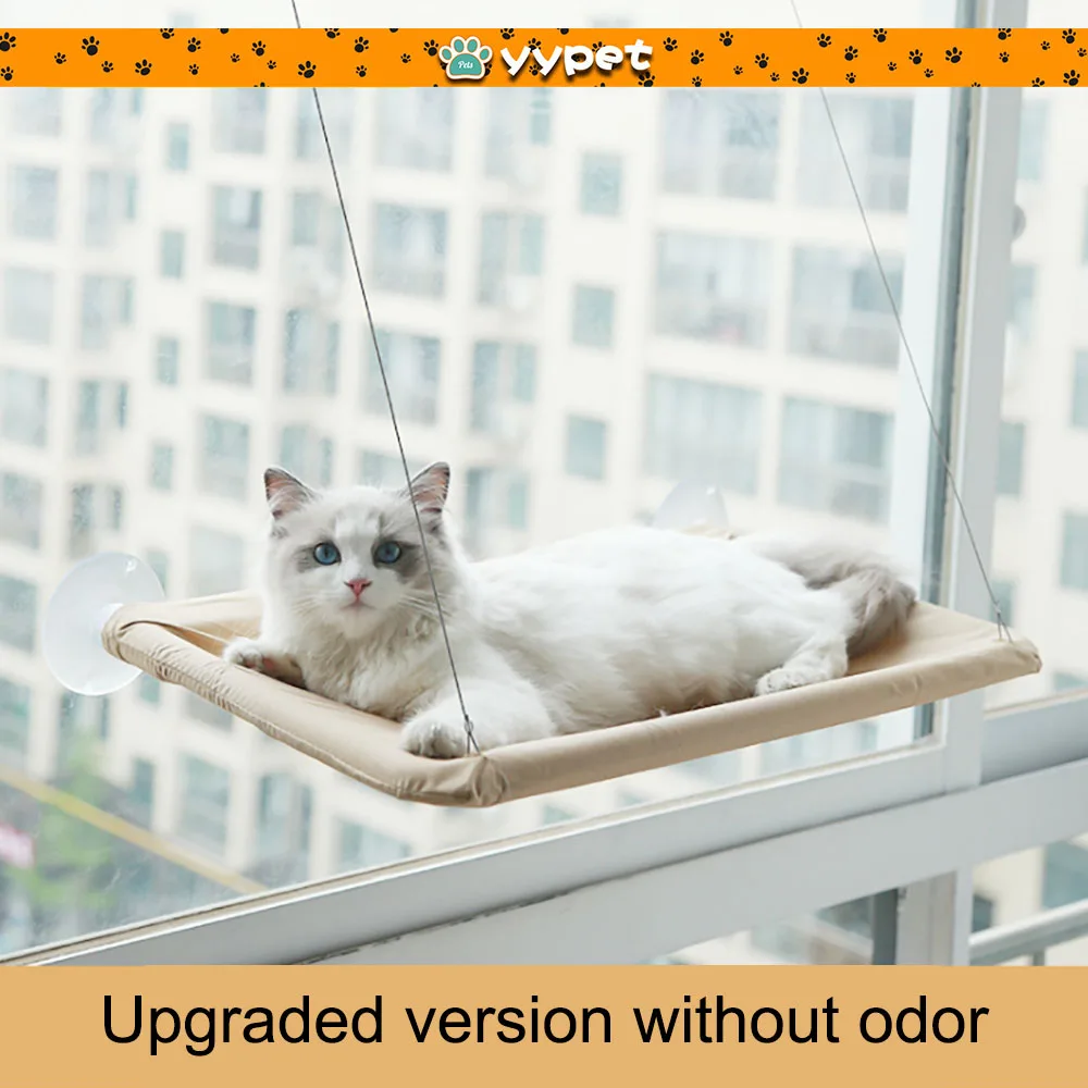 Милый гамак для домашних животных подшипник 20 кг солнечное сиденье кошки удобная