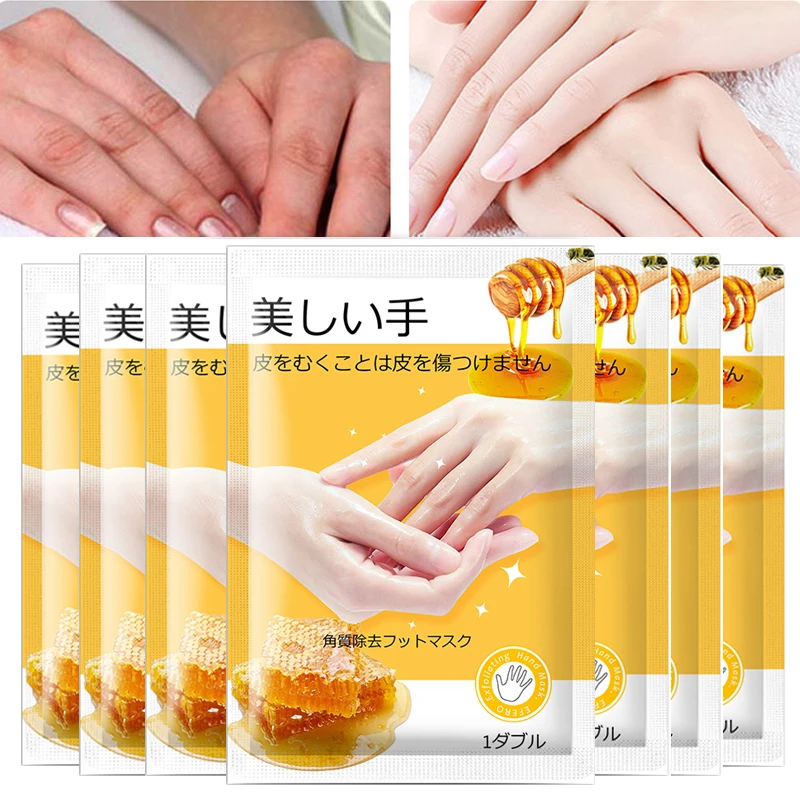 

10Pair Foot Mask Dead Skin Remover Peel Exfoliating Feet Mask Socks for Pedicure Socks Feet Peeling Mask Moisturizing Hand Mask