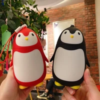 cute penguin hot selling vacuum cup 280ml stainless steel thermos mug fashion cartoon style portable leakproof coffee cup