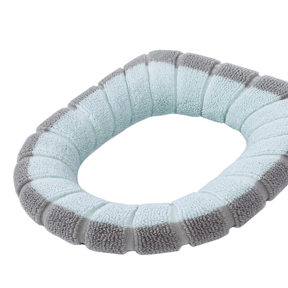 Universal Soft Heated Washable Toilet Seat Mat Home Decor Closestool Mat Pad Seat Case Warmer Toilet Lid Cover Accessories