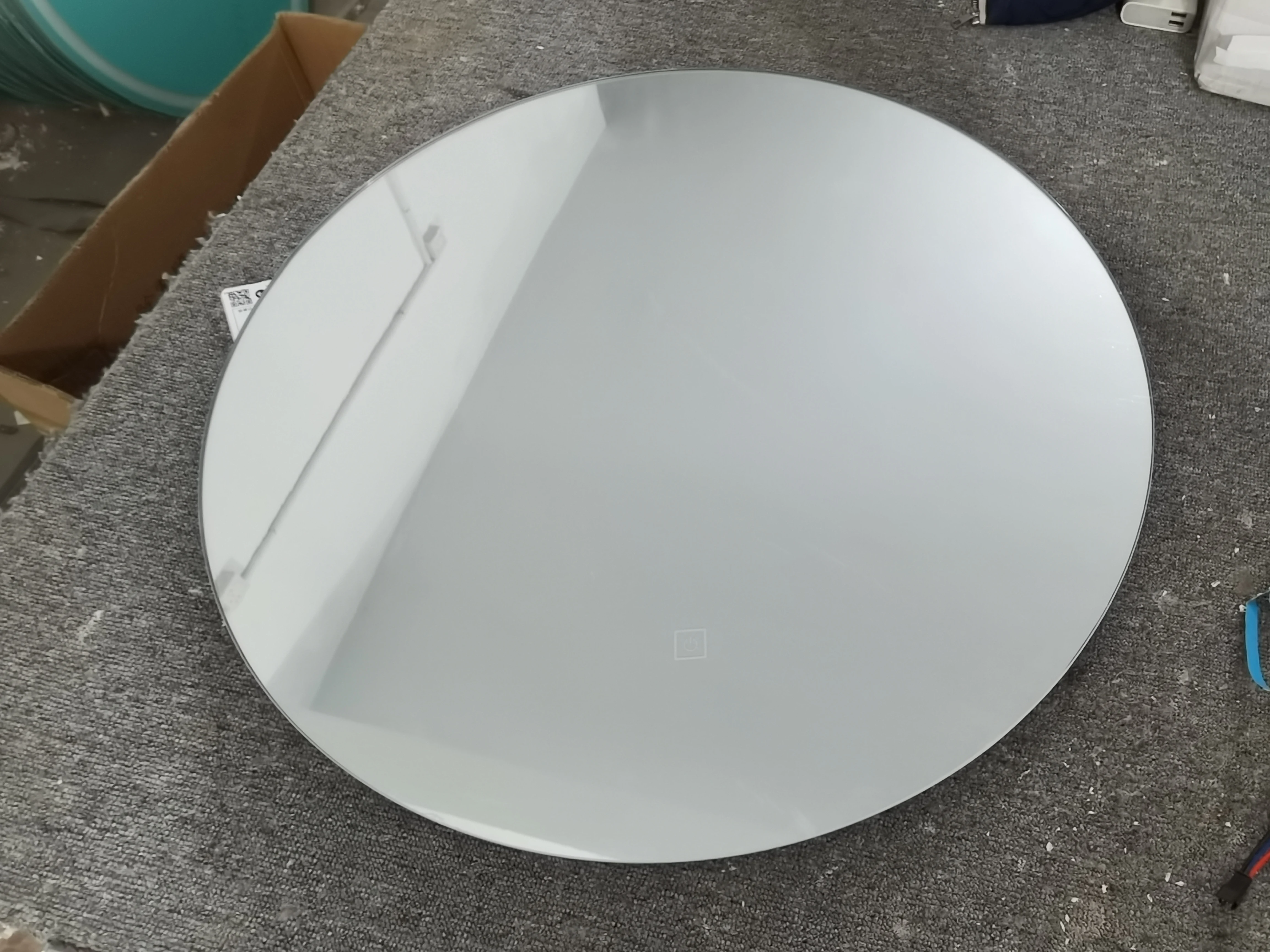 50 см круглое умное косметическое зеркало для ванной комнаты 3 вида искусственных