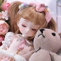 shuga fairy 16 bjd doll tiny resin dolls full set ball jointed doll elf ears toys surprise gift for children anime figure