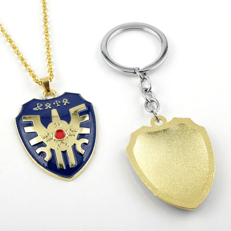 Ожерелье с подвеской изображением аниме-ролевой игры воина/квеста/Kuesuto